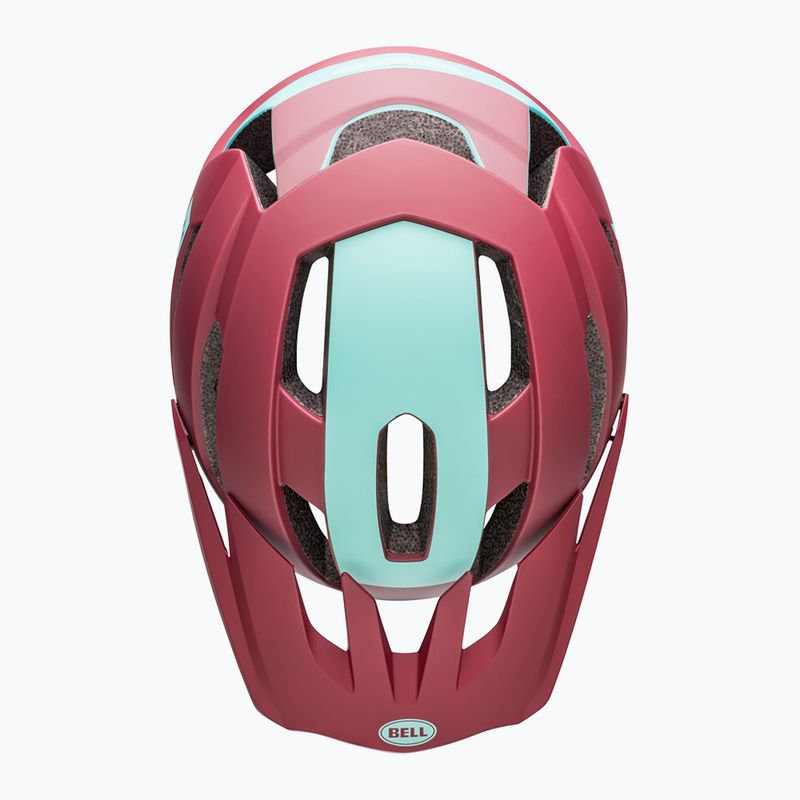 Cască de ciclism Bell 4Forty Air Integrated MIPS matte brick/red ocean 4