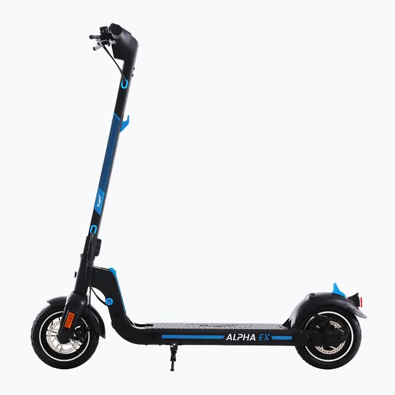 Trotinetă electrică Frugal Alpha Ex neagră/albastră 3