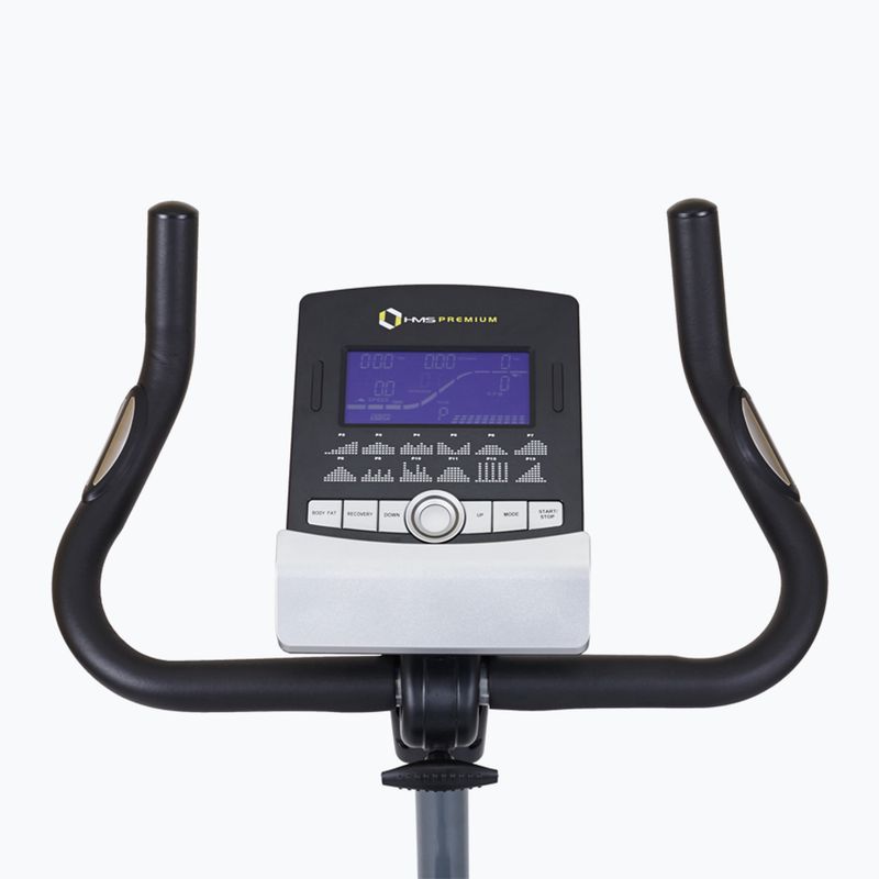 Bicicletă magnetică de fitness HMS Premium M1820-I, negru, 17-01-023 8