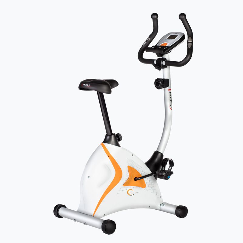 Bicicletă magnetică de fitness HMS Premium M2005, alb, 17-01-017 3