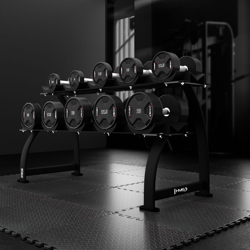 Halteră HMS HPC 1 szt. 20 kg black 6