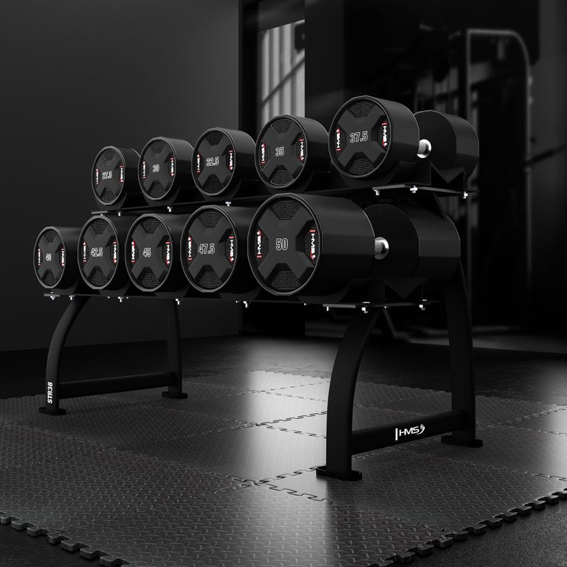 Halteră HMS HPC 1 szt. 45 kg black 6