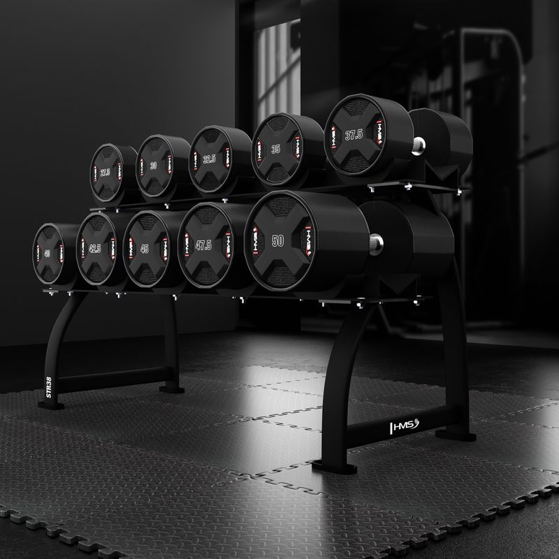 Halteră HMS HPC 1 szt. 50 kg black 6