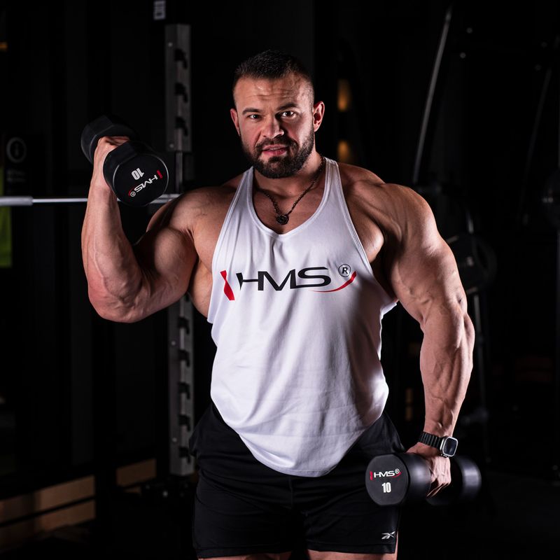 Halteră HMS HPT02 TPU 2 buc. 10 kg black 8