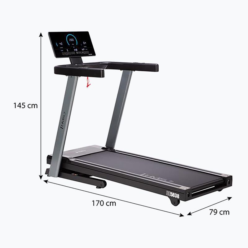 Bandă de alergare electrică HMS BE5838 black 8