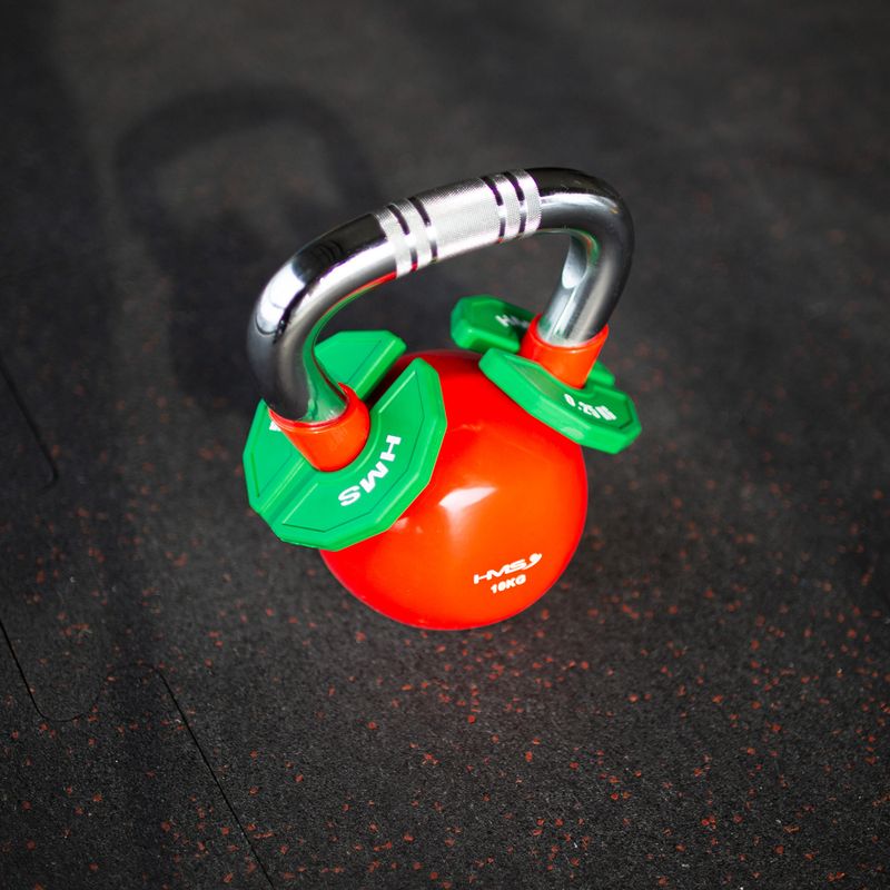Greutate pe echipament de tip suprapunere HMS TSN25 2 x 0,25 kg green 8