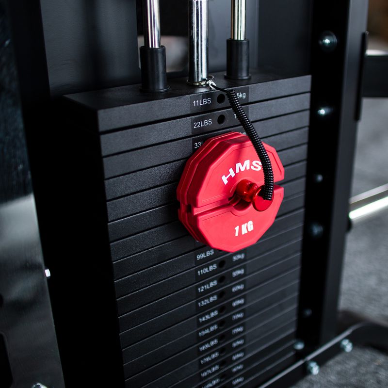 Greutate pe echipament de tip suprapunere HMS TSN100 2 x 1 kg red 5
