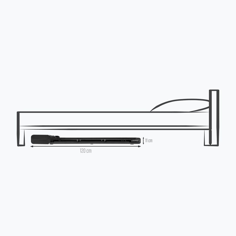 Bandă de alergare electrică HMS LOOP10 black 4