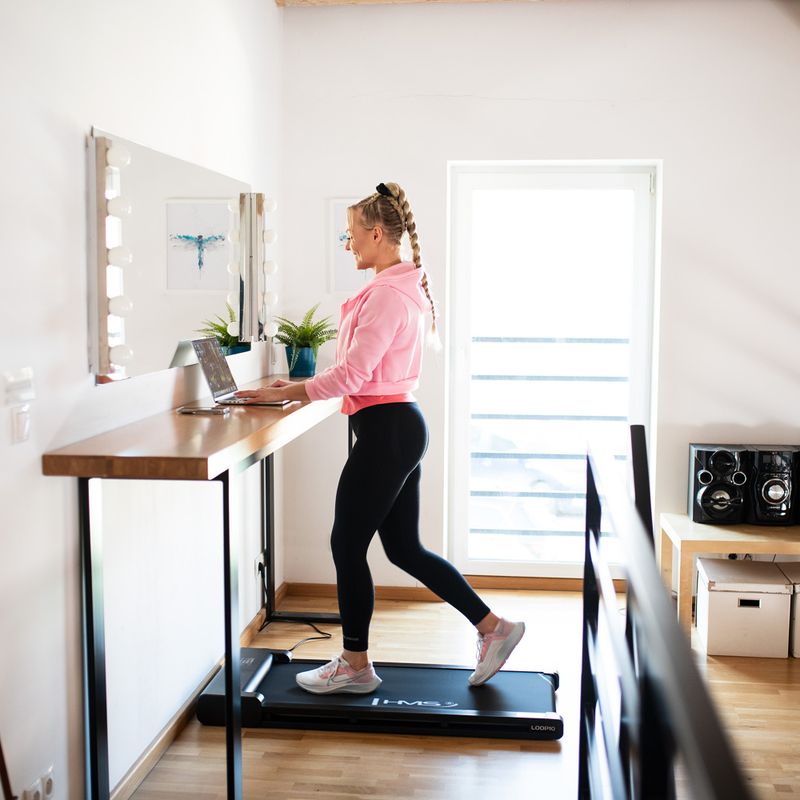 Bandă de alergare electrică HMS LOOP10 black 7