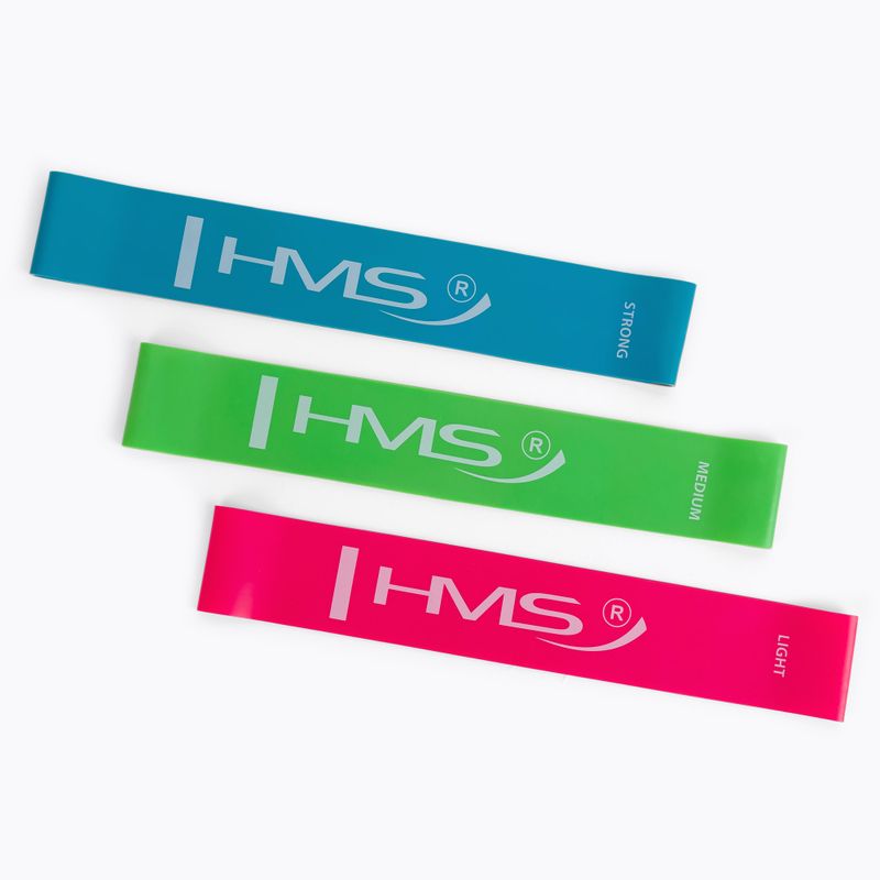 Set benzi de exerciții HMS Slim Gu04, color, 17-33-103
