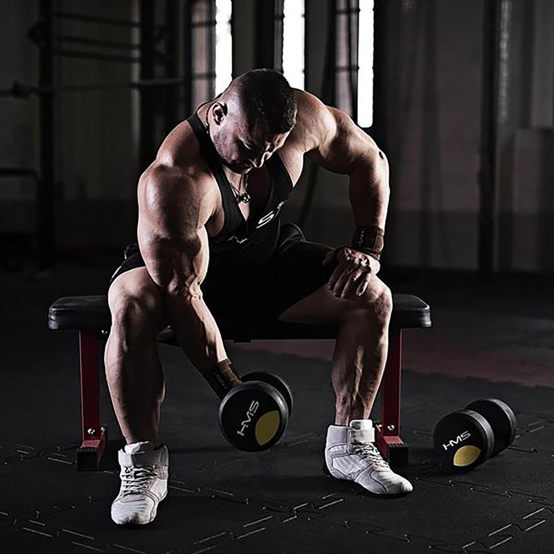 Halteră cauciucată HMS HG Pro 4