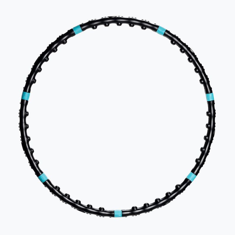 Cerc Hula Hoop de masaj, cu magneți HMS Hhp006, negru, 17-44-506