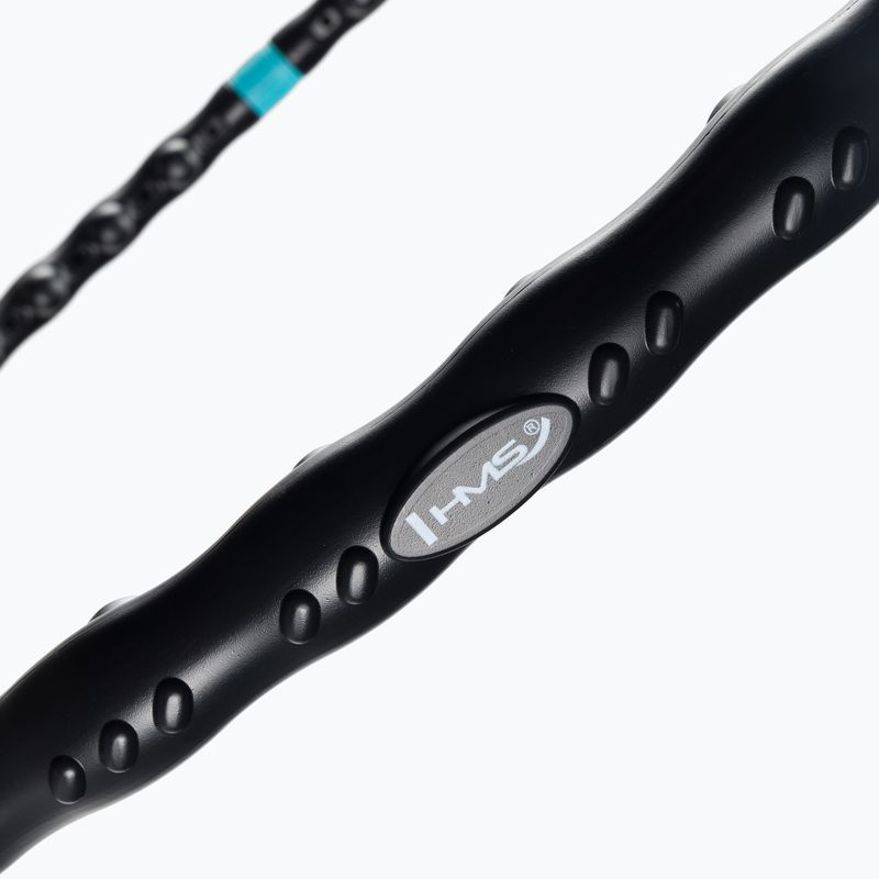 Cerc Hula Hoop de masaj, cu magneți HMS Hhp006, negru, 17-44-506 2