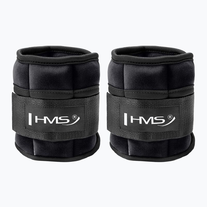 Greutăți pentru glezne și încheieturi HMS ONK01 0,5 kg 2 buc. black