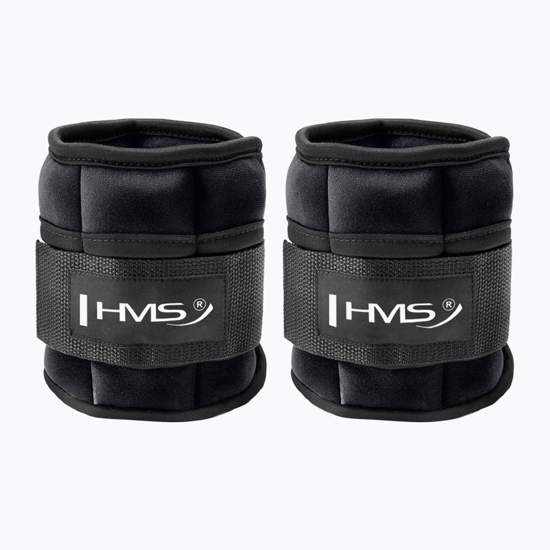 Greutăți pentru glezne și încheieturi HMS ONK03 1,5 kg 2 buc. black
