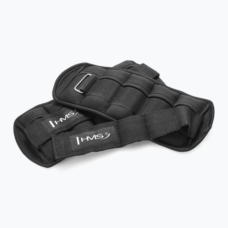 Greutăți pentru glezne și încheieturi HMS ONK03 1,5 kg 2 buc. black 4
