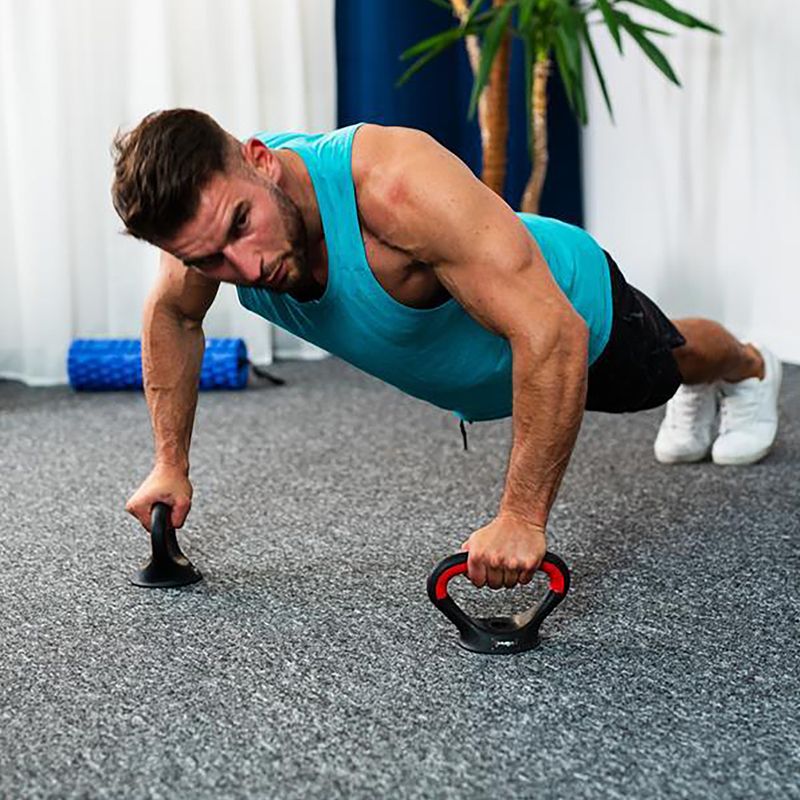 Set de greutăți HMS SGN140 Pro Set 6w1 40 kg 6