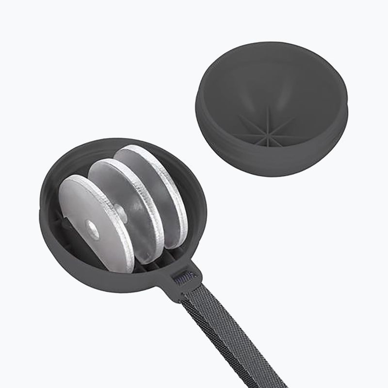 Hula hoop cu greutate și contor HMS HHM16 negru/roz 3