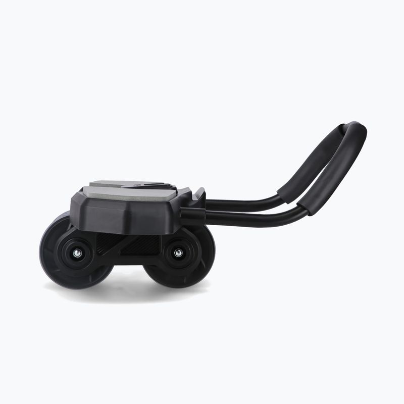Rolă automată pentru exersarea mușchilor abdominali cu suport HMS KA10 negru 4