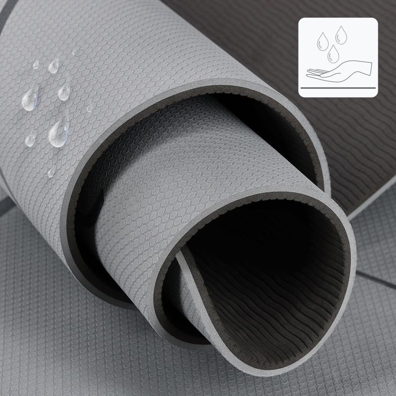 Covoraș de yoga HMS YM10 gray 4