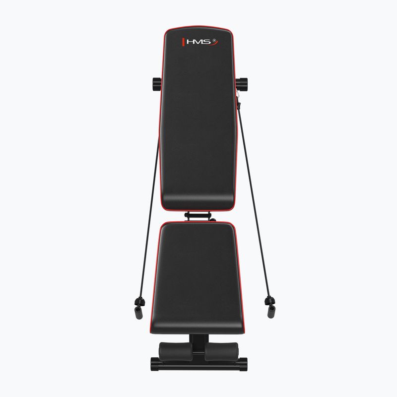 Bancă de antrenament cu cabluri de rezistență HMS L1217 black 6
