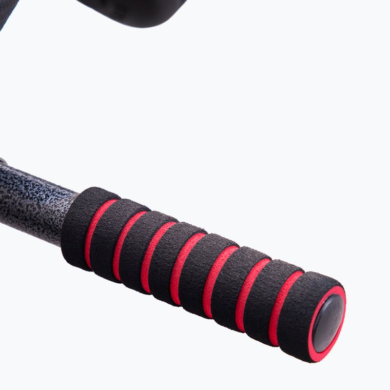 Bancă înclinată de exerciții + accesorii HMS L8355, negru, 17-53-100 10