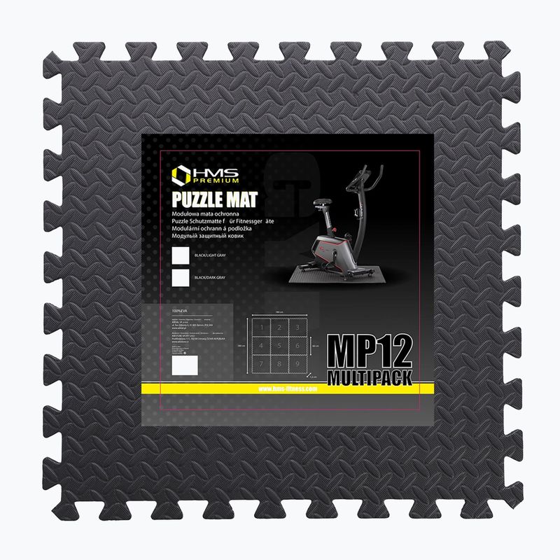 Saltea puzzle pentru echipament HMS Mp12, gri, 17-63-085 11
