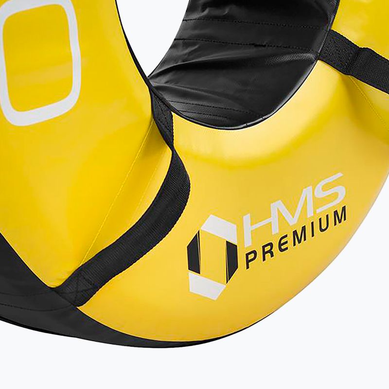 Colac de antrenament HMS PYT01 Premium 40 kg negru/galben 4