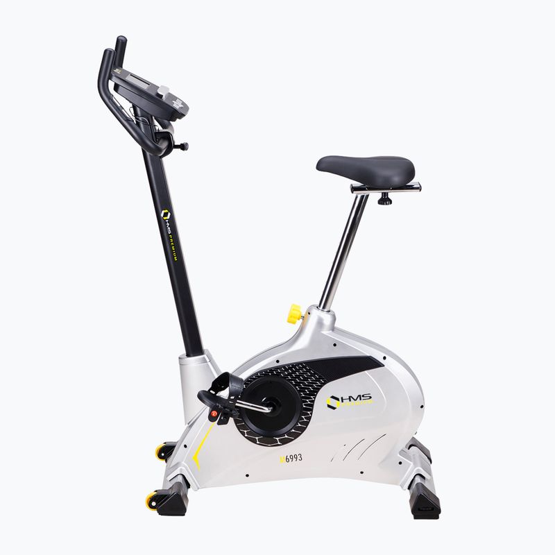 Bicicletă magnetică de fitness HMS Premium M6993, argintiu, 17-01-040 2