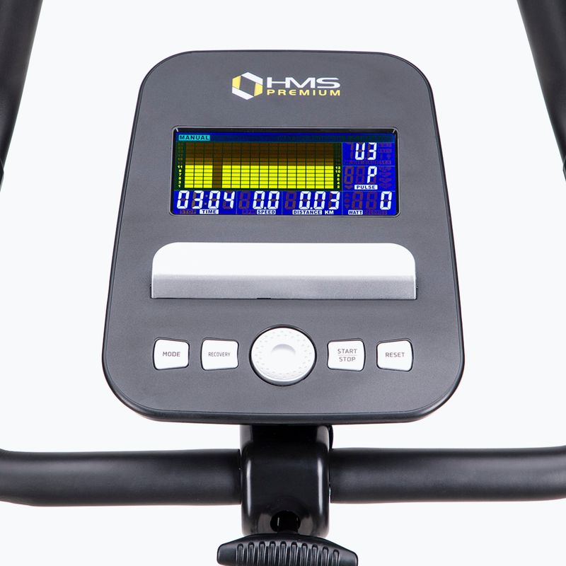 Bicicletă magnetică de fitness HMS Premium M6993, argintiu, 17-01-040 12