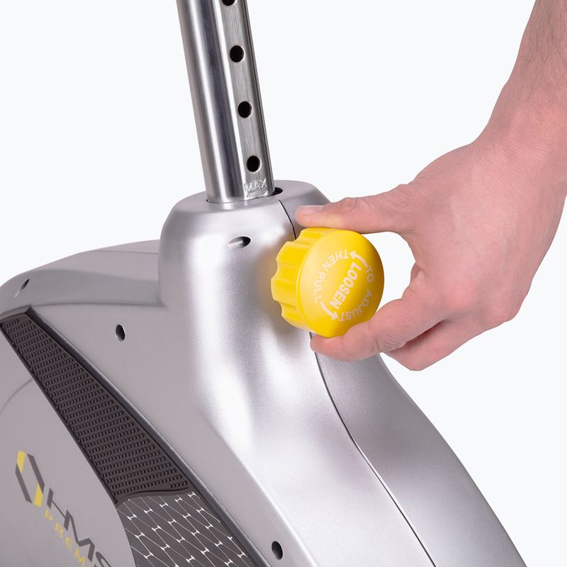 Bicicletă magnetică de fitness HMS Premium M6993, argintiu, 17-01-040 15