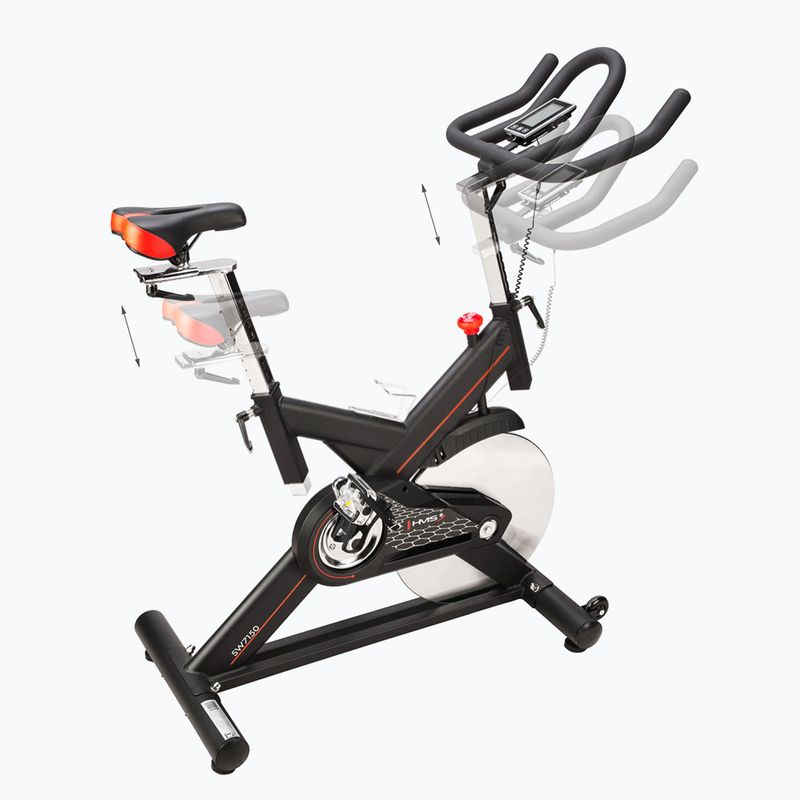 Indoor Cycle HMS Sw7150, negru, 17-09-015 9