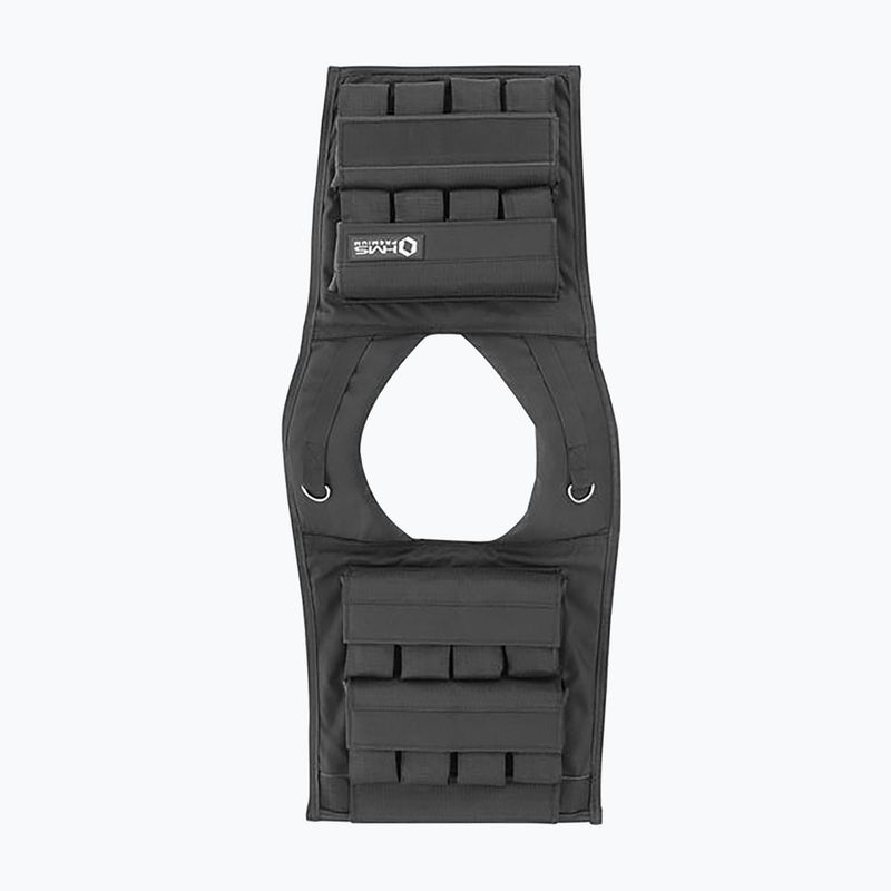 Vestă de antrenament cu greutate HMS KTO16 16 kg neagră 4