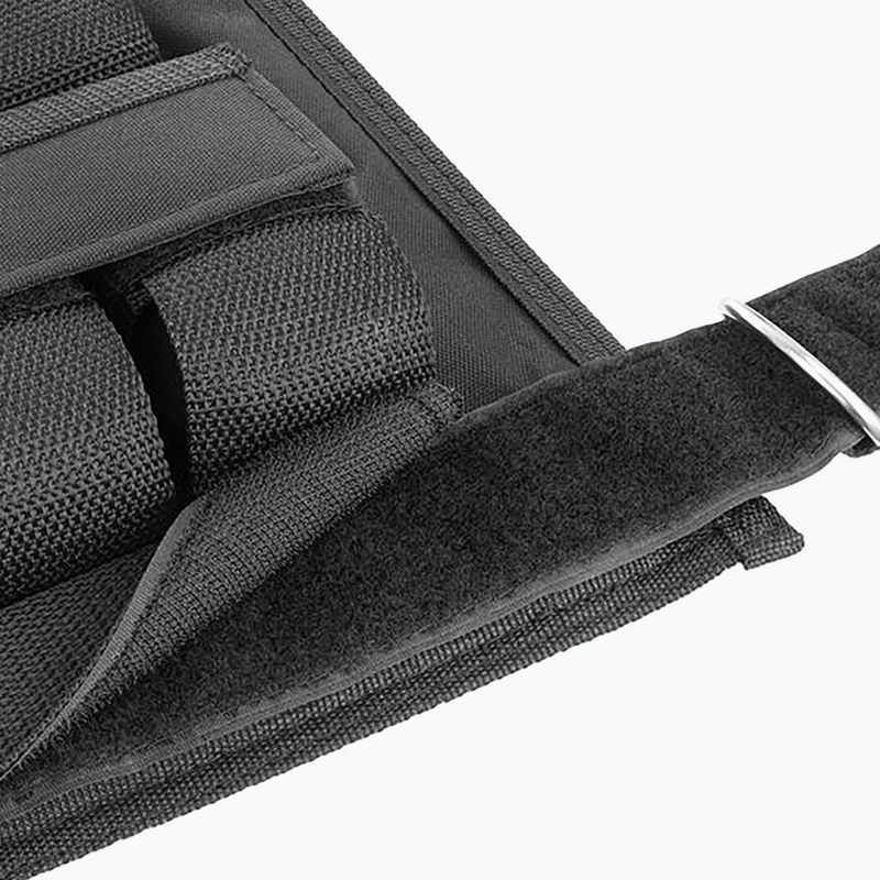 Vestă de antrenament cu greutate HMS KTO16 16 kg neagră 7