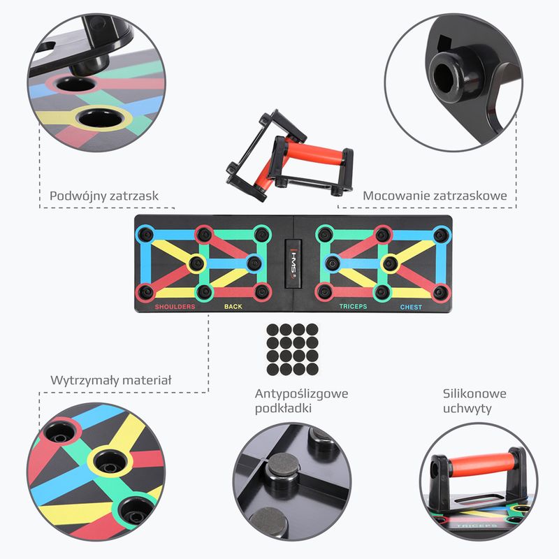 Placă multifuncțională pentru flotări HMS Pu12, multicolor, 17-45-042 6