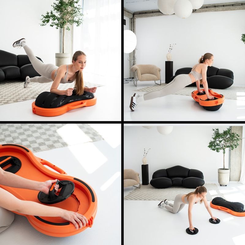 Platformă de echilibru HMS BSX02 Commercial black/orange 7