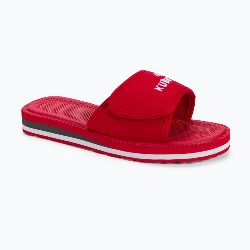 Șlapi cu velcro Kubota Red KKRZ06