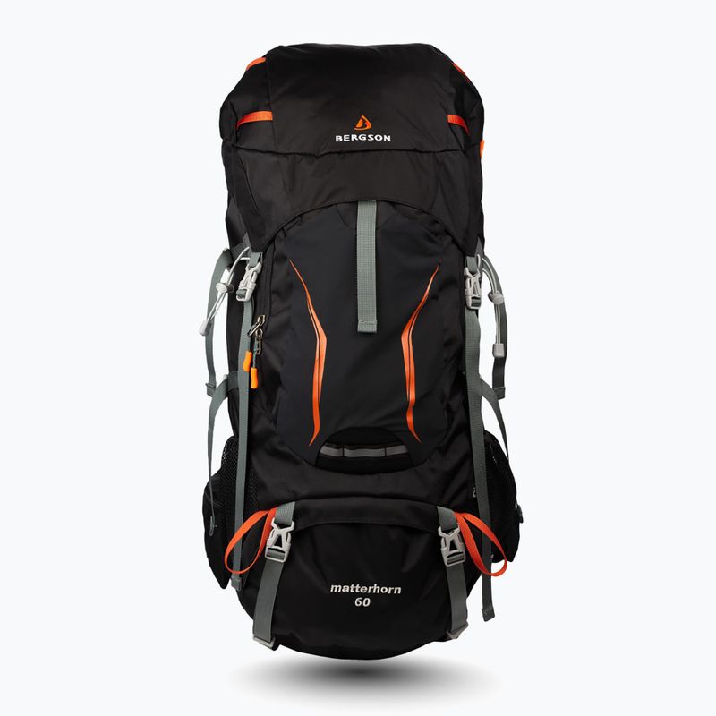 Rucsac de trekking BERGSON Matterhorn 60 l black