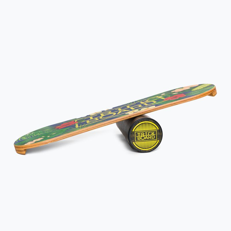 Placă de echilibru cu rolă Trickboard Classic Tropical colorată TB-17131 2