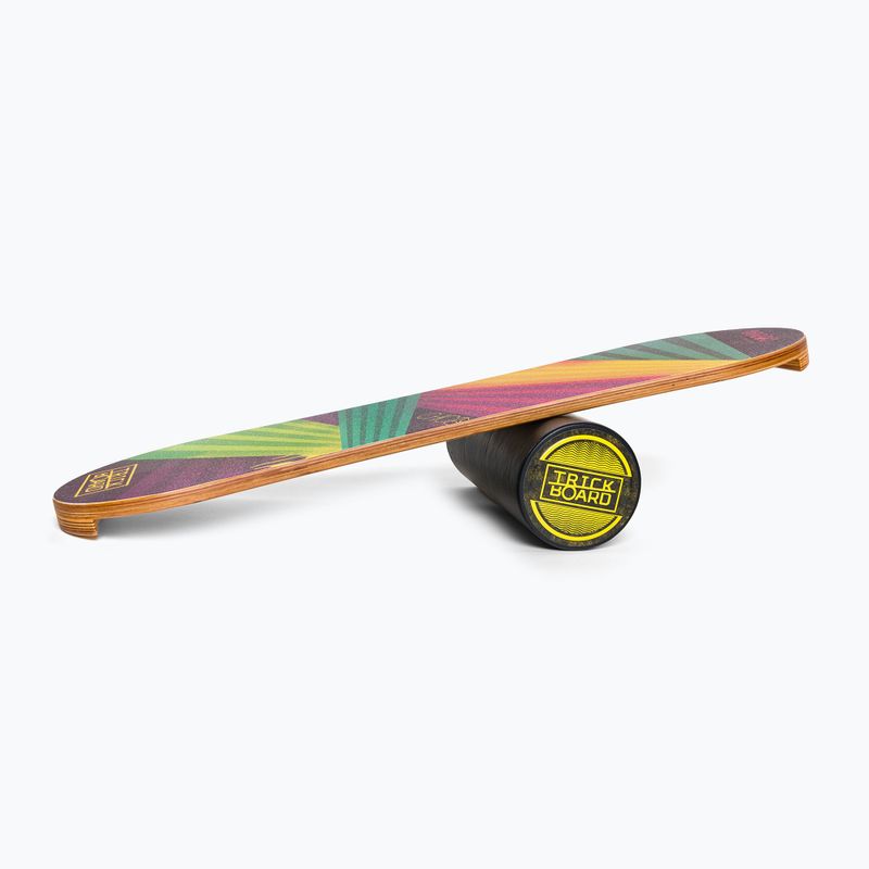 Placă de echilibru cu rolă Trickboard Classic Chica colorată TB-17193 2