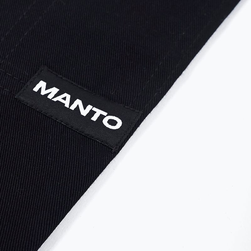 GI pentru bărbați pentru jiu-jitsu brazilian MANTO Heaven negru MNG976_BLK 6