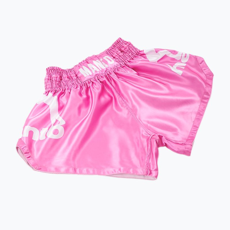 Pantaloni scurți MANTO Muay Thai Dual roz 2