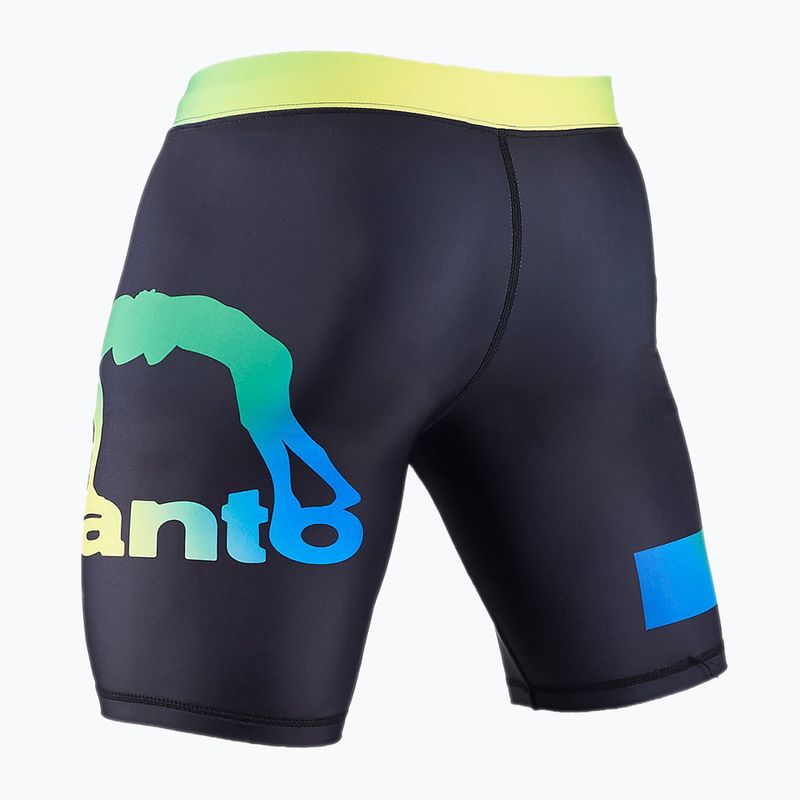 Pantaloni scurți din lycra MANTO Rio negru MNS530_BLK_2S 2