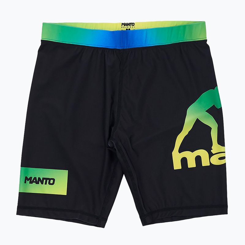 Pantaloni scurți din lycra MANTO Rio negru MNS530_BLK_2S 3