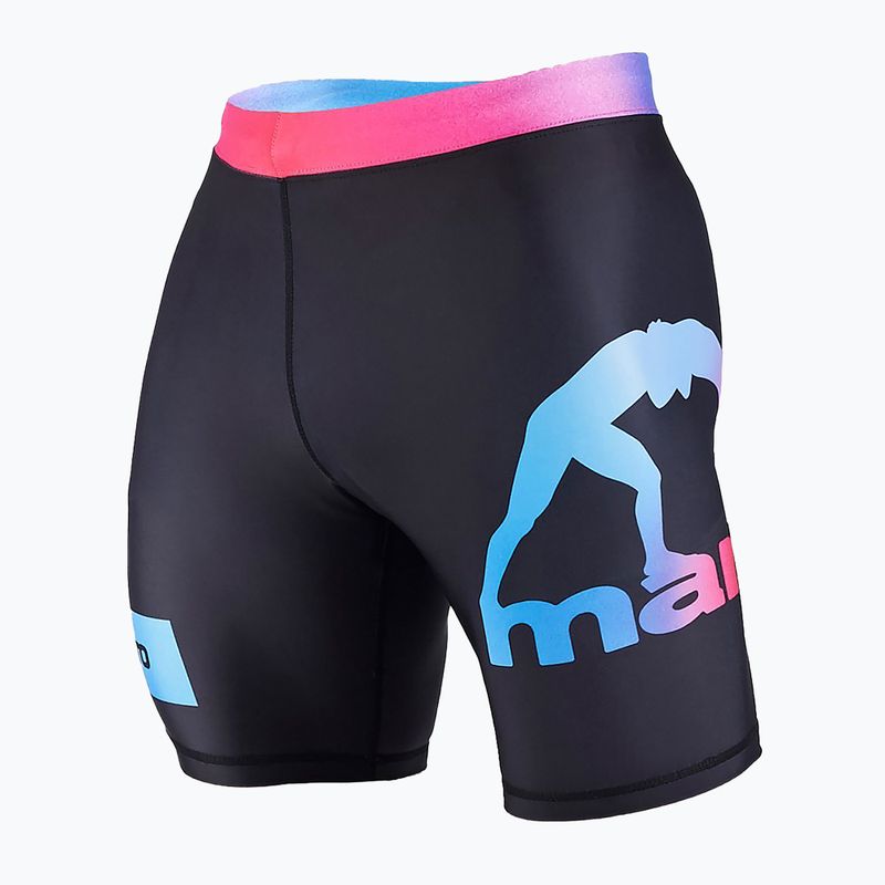 Pantaloni scurți de antrenament pentru bărbați MANTO Miami negri MNS532
