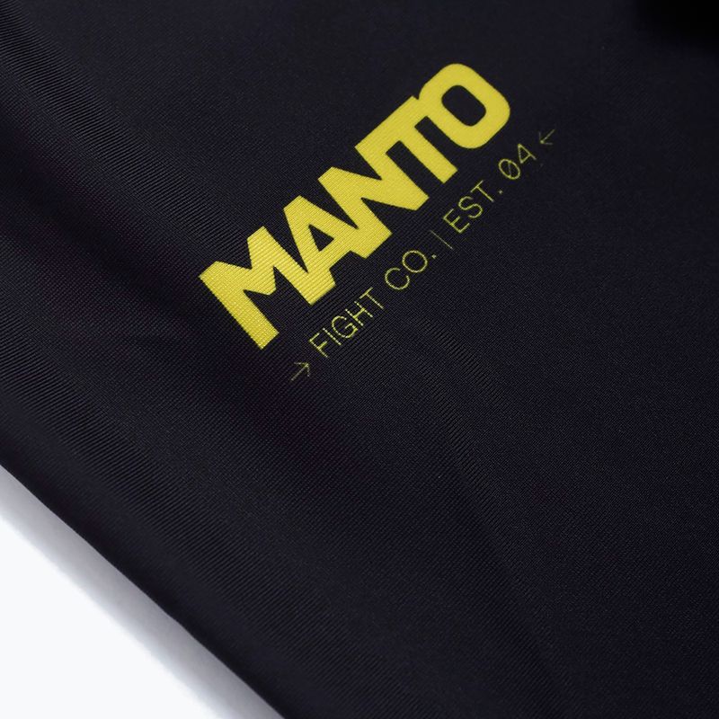 Colanți de antrenament pentru bărbați MANTO Alpha black 5