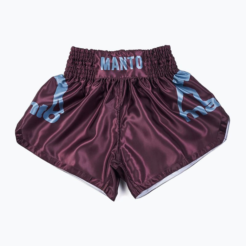 MANTO Pantaloni scurți Muay Thai Dual maro