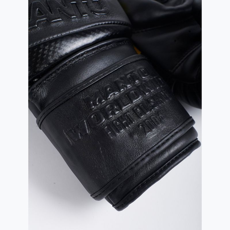 Mănuși de box  MANTO Carbon negru 3