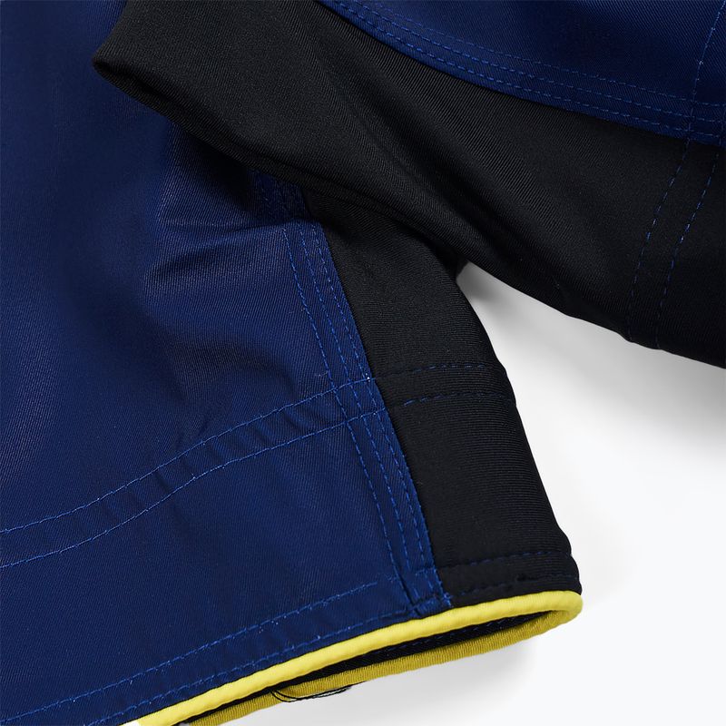 Pantaloni scurți de antrenament MANTO Stripe 2.0 albastru marin MNS002_NAV_2S 4