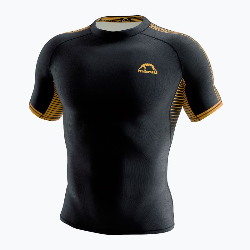 MANTO Stripe 2.0 Rashguard negru MNR851_BLK_2S
